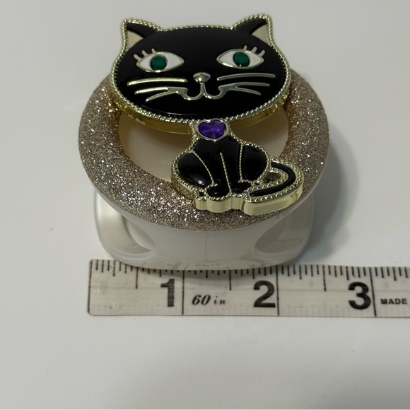 Bath & Body Works Cats Acentportable Car Visor Clip Set Purple Gold Cats Lovers - Picture 12 of 13